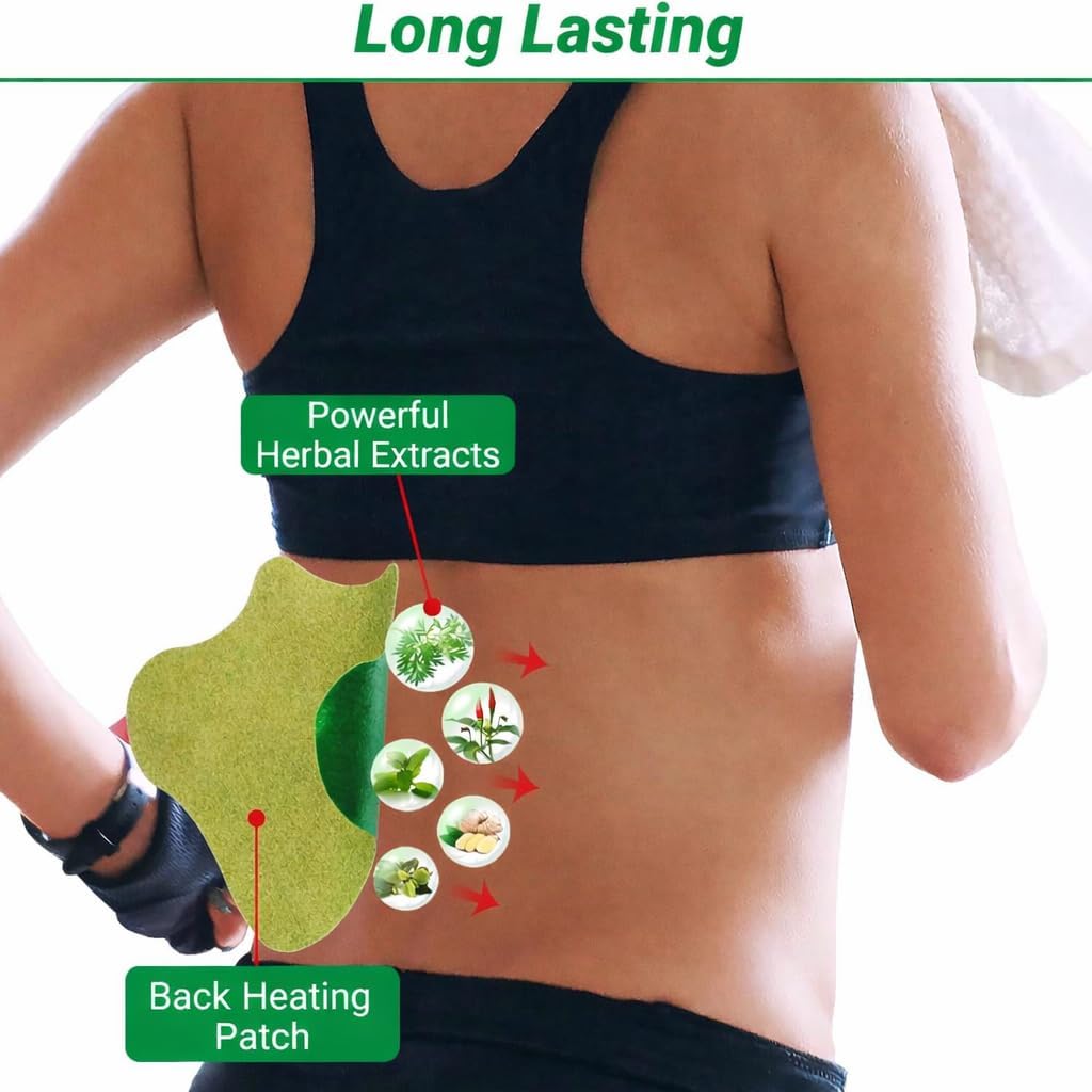 Herbal Back Pain Relief Patch – Long Lasting Heating Patch ( 20 PCS )