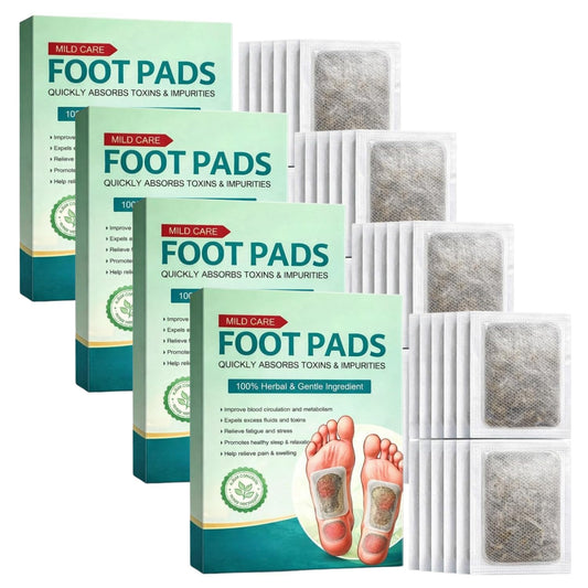 Herbal Foot patch (Pack of 40) Detox Foot Patch with Ginger Bamboo Vinegar Herbal Detox for Stress Relief Relaxation Night