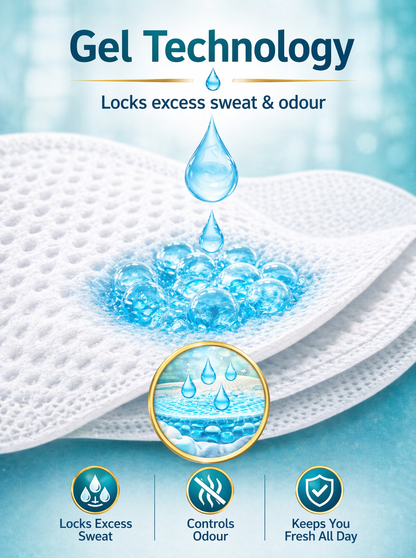 ALVIANO™ Underarm Sweat Pads (24 Pads) – Ultra Absorbent, Anti-Stain Protection, Odor Control